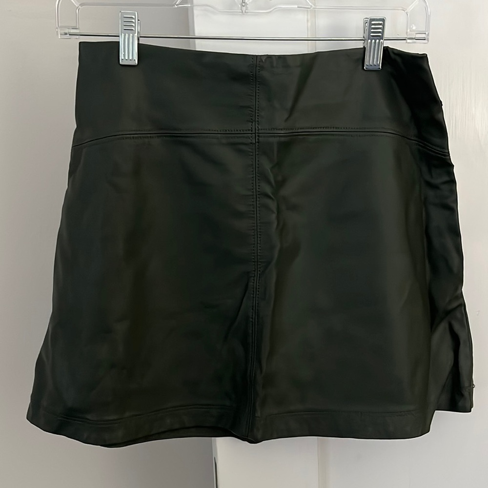 Abercrombie & Fitch Leather Mini Skirt size 2